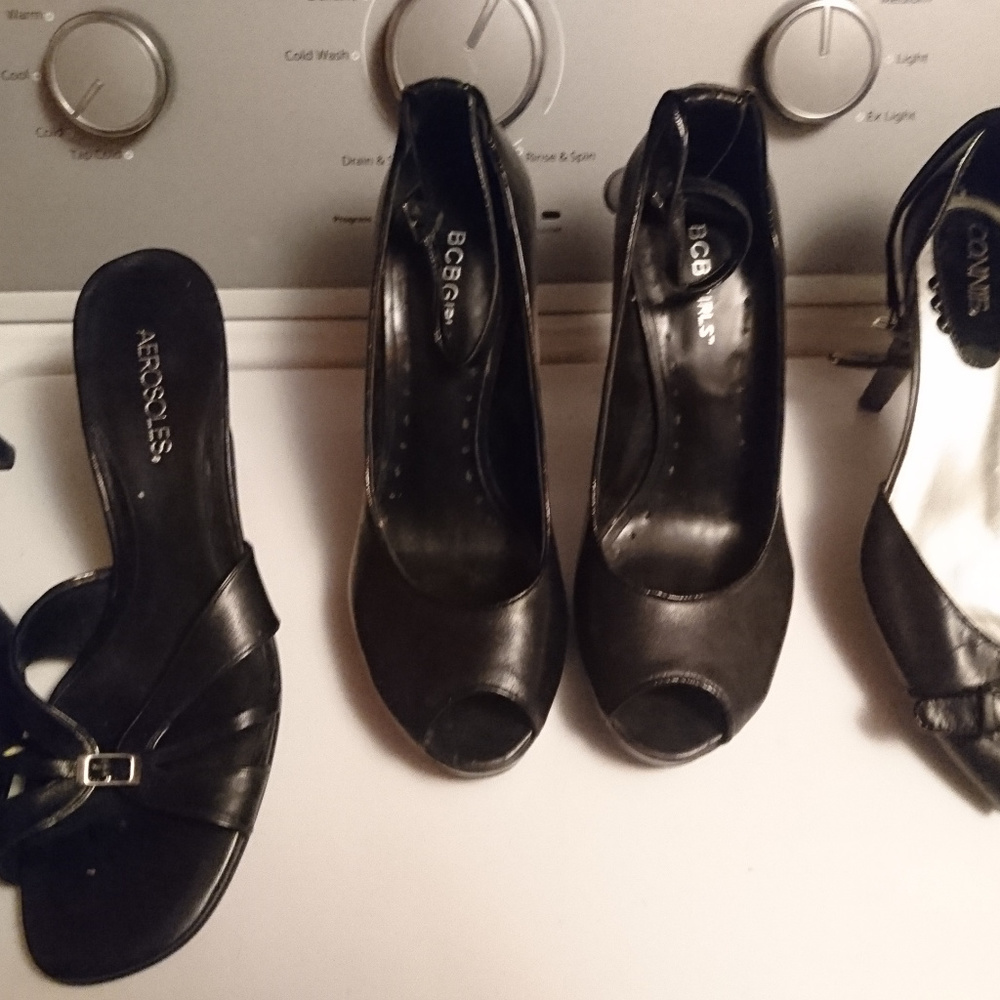5 Various Heels In Different Styles, Brands & Size